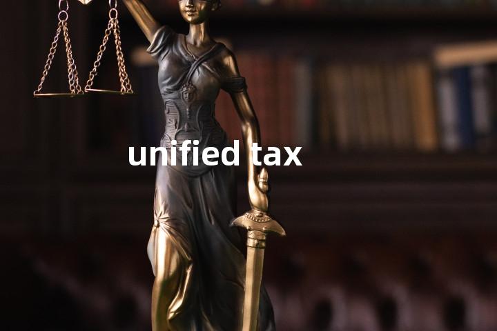 unified tax单词图解，单词释义场景配图