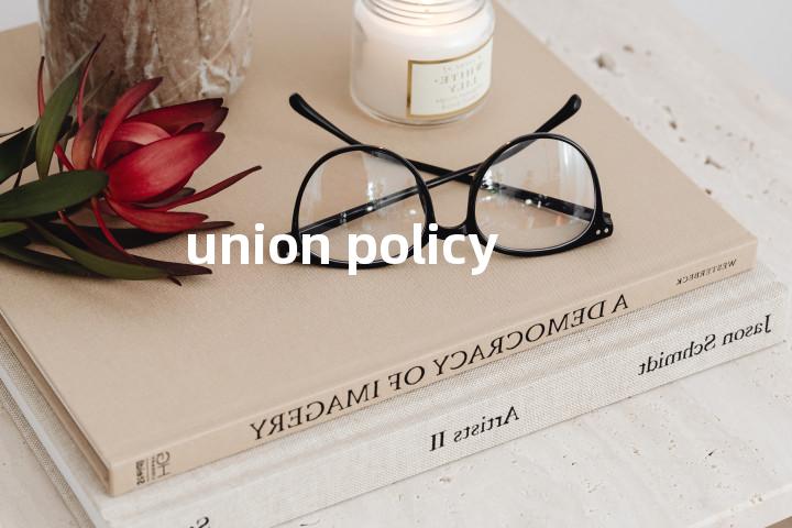 union policy单词图解，单词释义场景配图