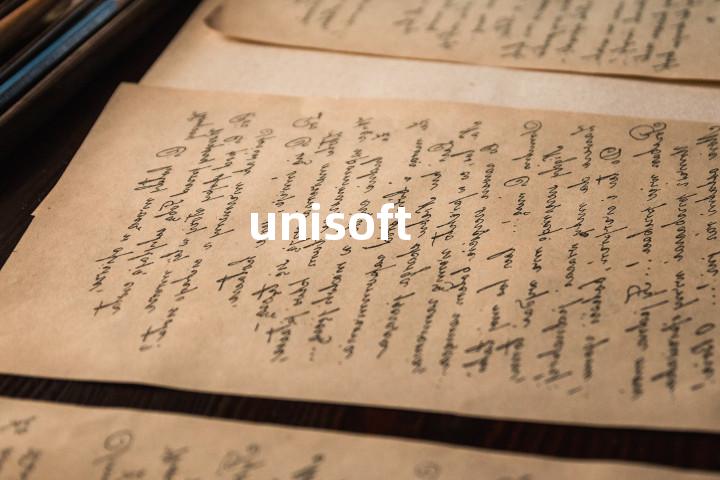 unisoft单词图解，单词释义场景配图