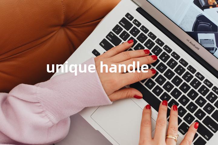 unique handle单词图解，单词释义场景配图