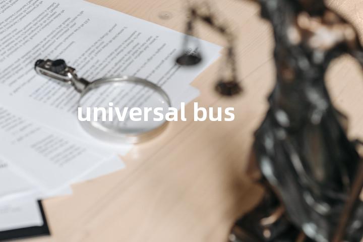 universal bus单词图解，单词释义场景配图