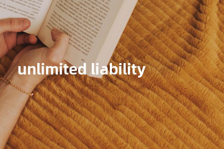 unlimited liability单词图解，单词释义场景配图