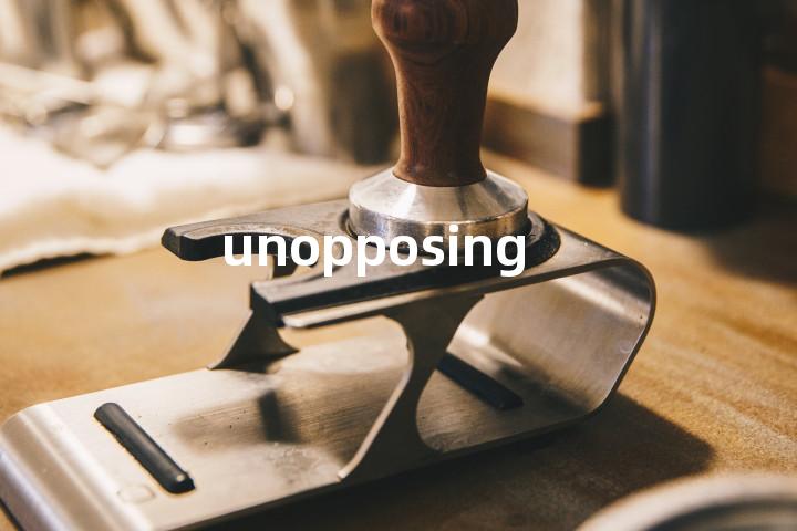unopposing单词图解，单词释义场景配图