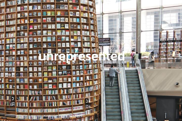 unrepresented单词图解，单词释义场景配图