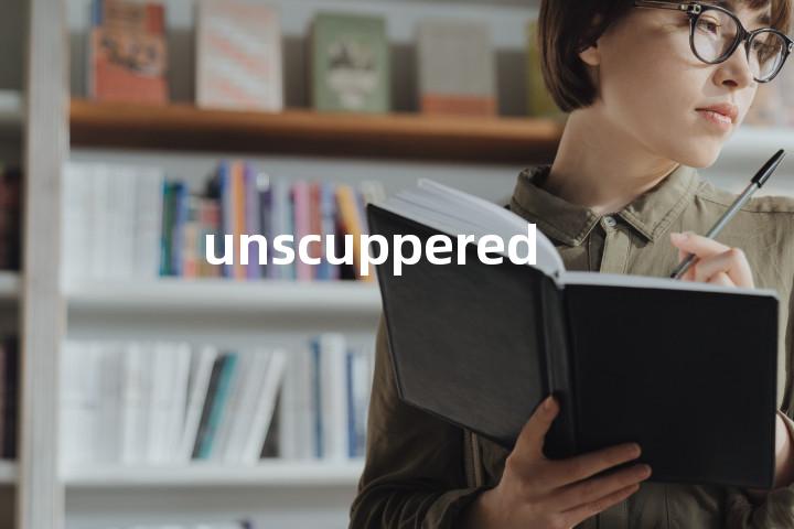 unscuppered单词图解，单词释义场景配图