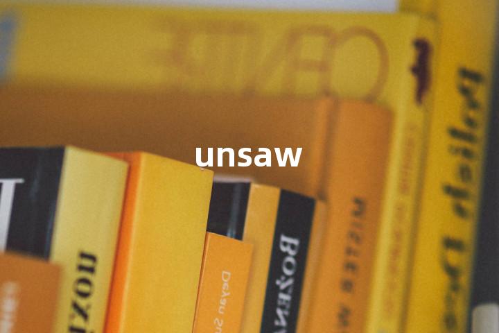 unsaw单词图解，单词释义场景配图