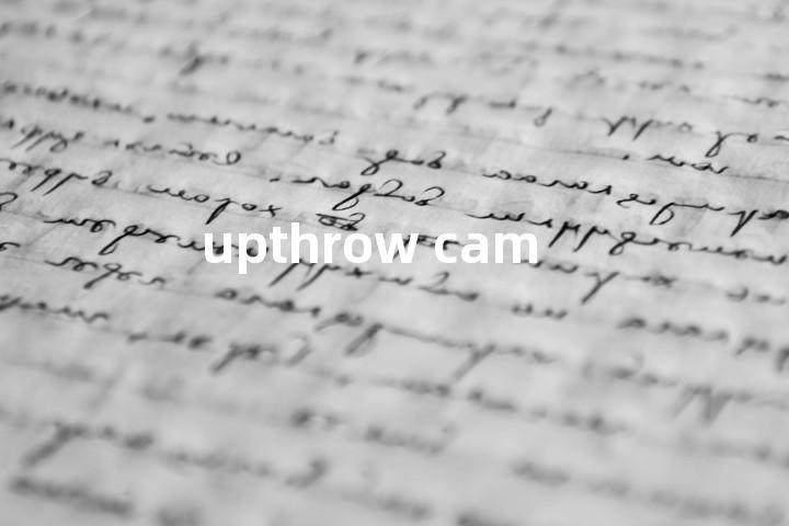 upthrow cam单词图解，单词释义场景配图