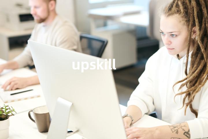 upskill单词图解，单词释义场景配图