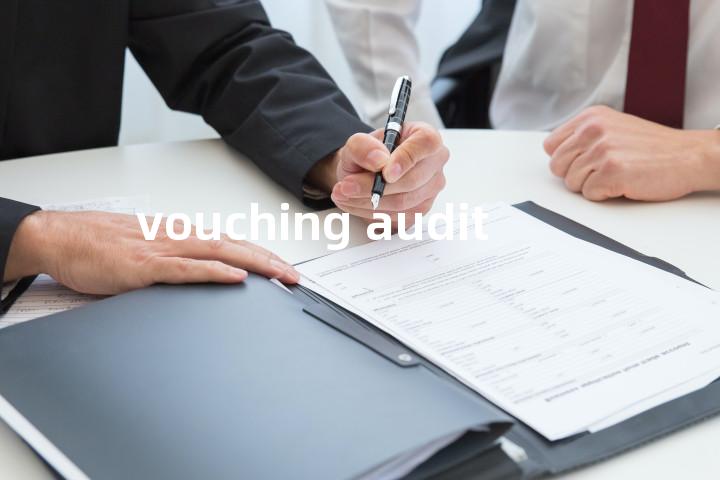 vouching audit单词图解，单词释义场景配图