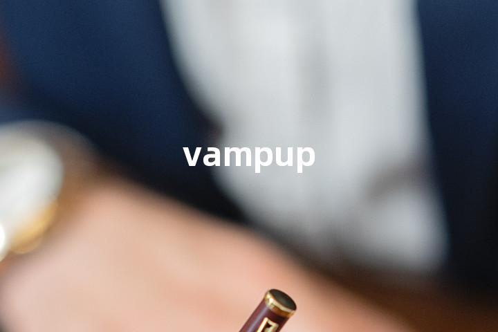 vampup单词图解，单词释义场景配图