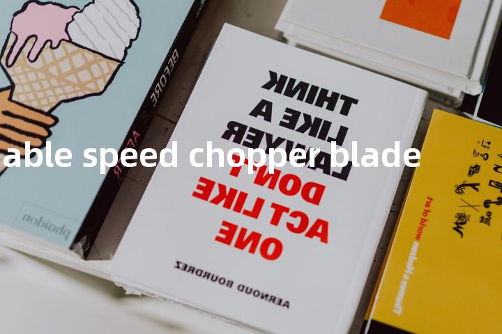 variable speed chopper blade单词图解，单词释义场景配图