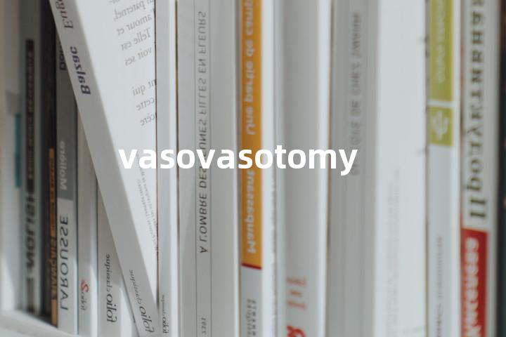 vasovasotomy单词图解，单词释义场景配图