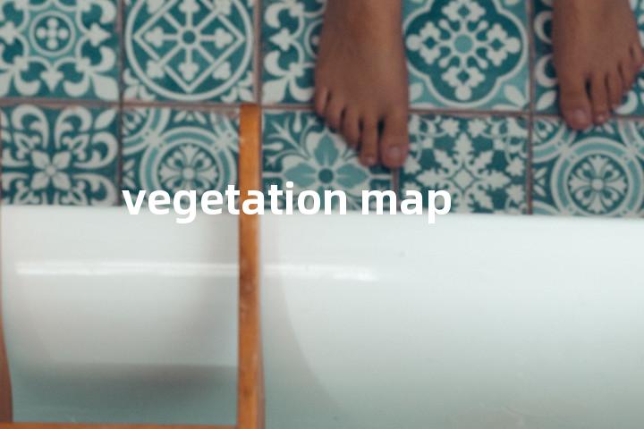 vegetation map单词图解，单词释义场景配图