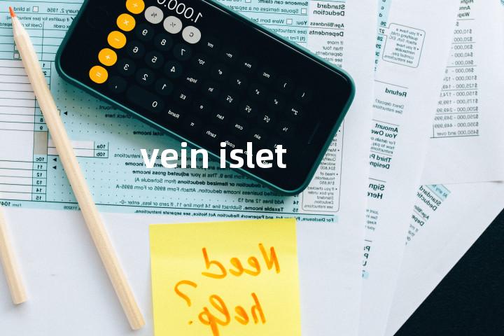 vein islet单词图解，单词释义场景配图