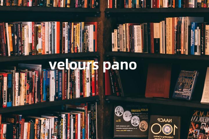 velours pano单词图解，单词释义场景配图