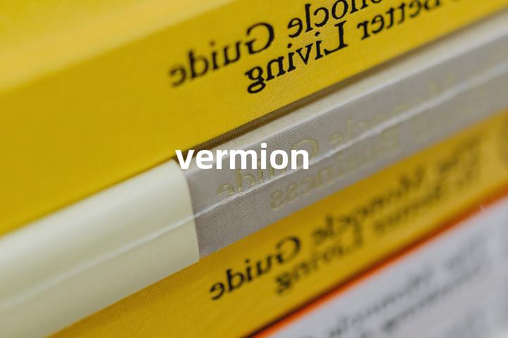 vermion单词图解，单词释义场景配图