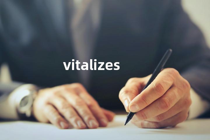 vitalizes单词图解，单词释义场景配图