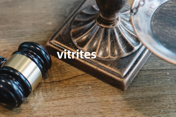 vitrites单词图解，单词释义场景配图