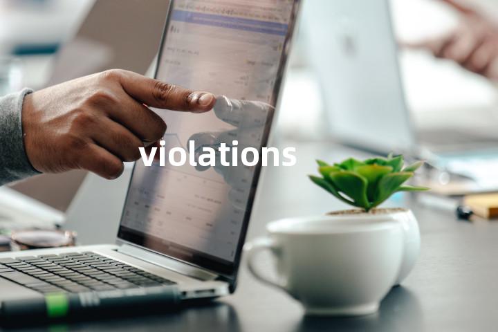 violations单词图解，单词释义场景配图