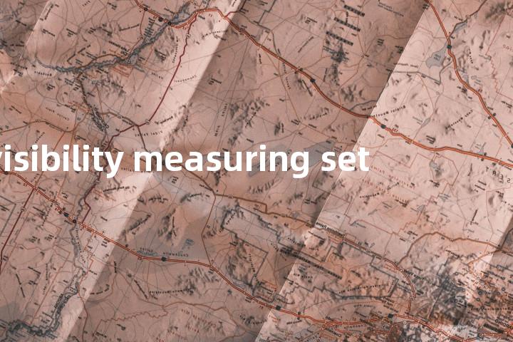 visibility measuring set单词图解，单词释义场景配图