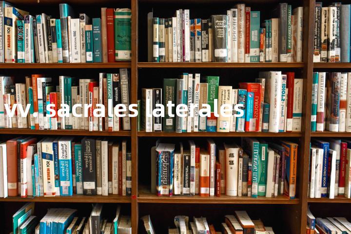vv. sacrales laterales单词图解，单词释义场景配图