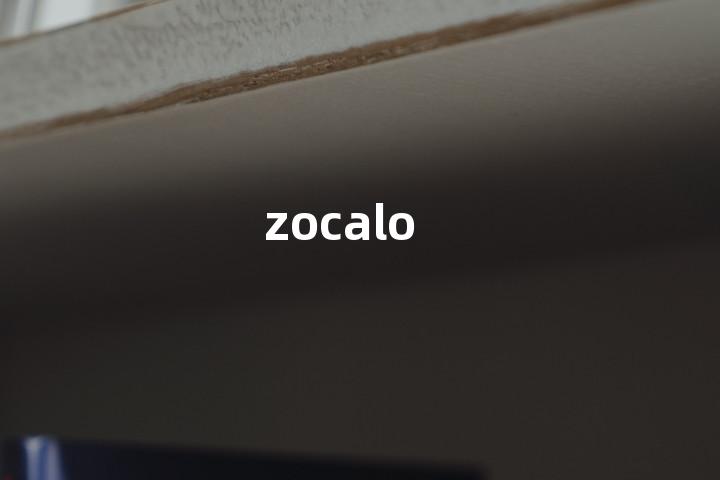 zocalo单词图解，单词释义场景配图
