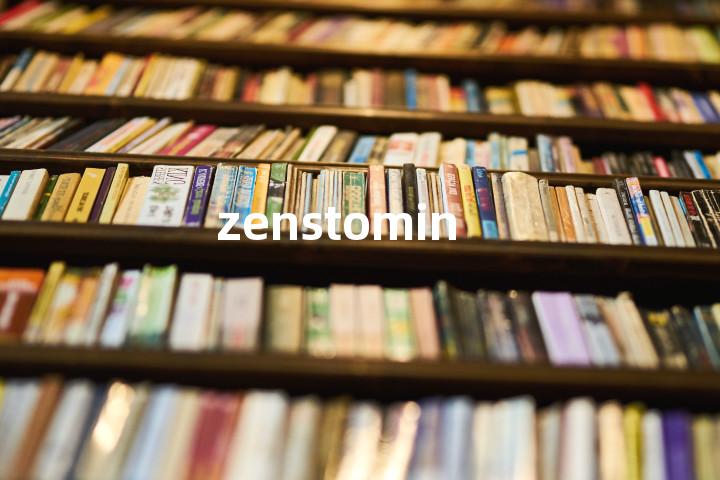 zenstomin单词图解，单词释义场景配图