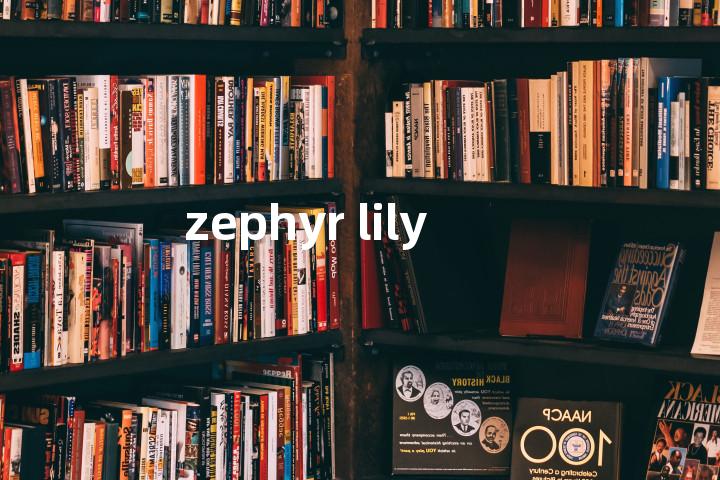 zephyr lily单词图解，单词释义场景配图