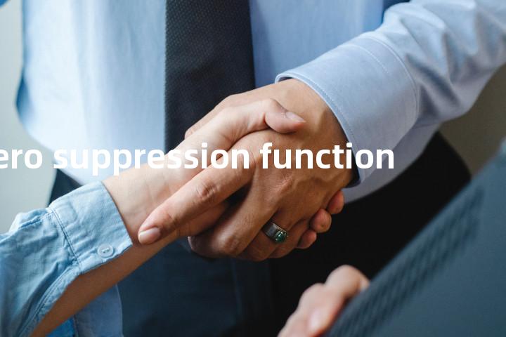 zero suppression function单词图解，单词释义场景配图