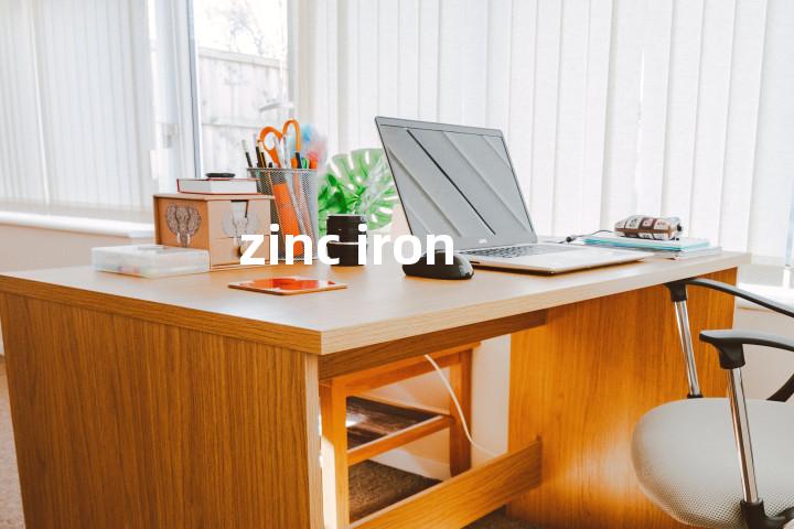 zinc iron单词图解，单词释义场景配图
