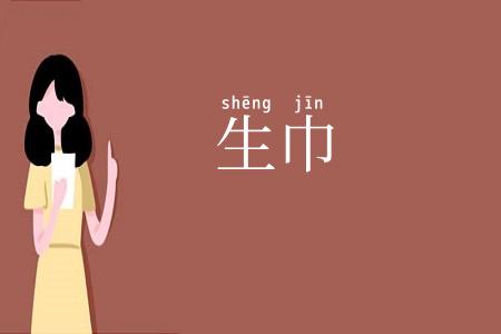 生巾