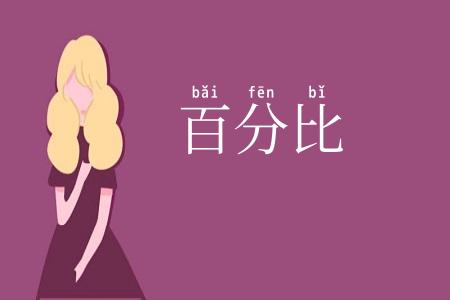 百分比