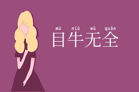 目牛无全