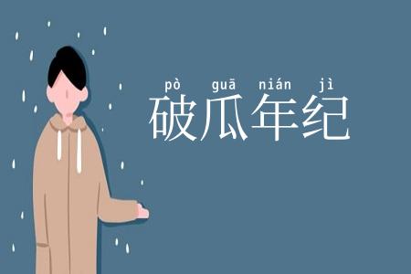 破瓜年纪