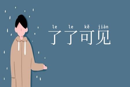 了了可见