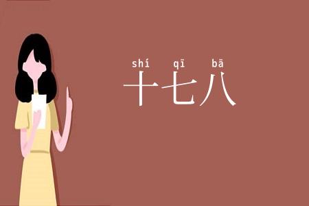 十七八