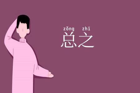 总之