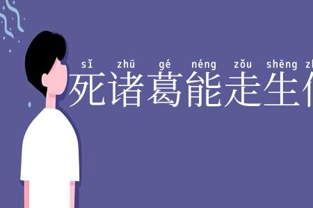 死诸葛能走生仲达