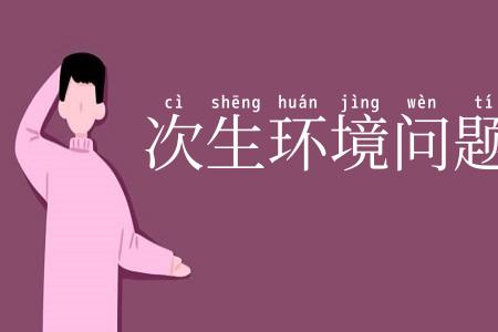 次生环境问题