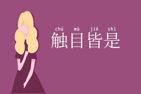 触目皆是
